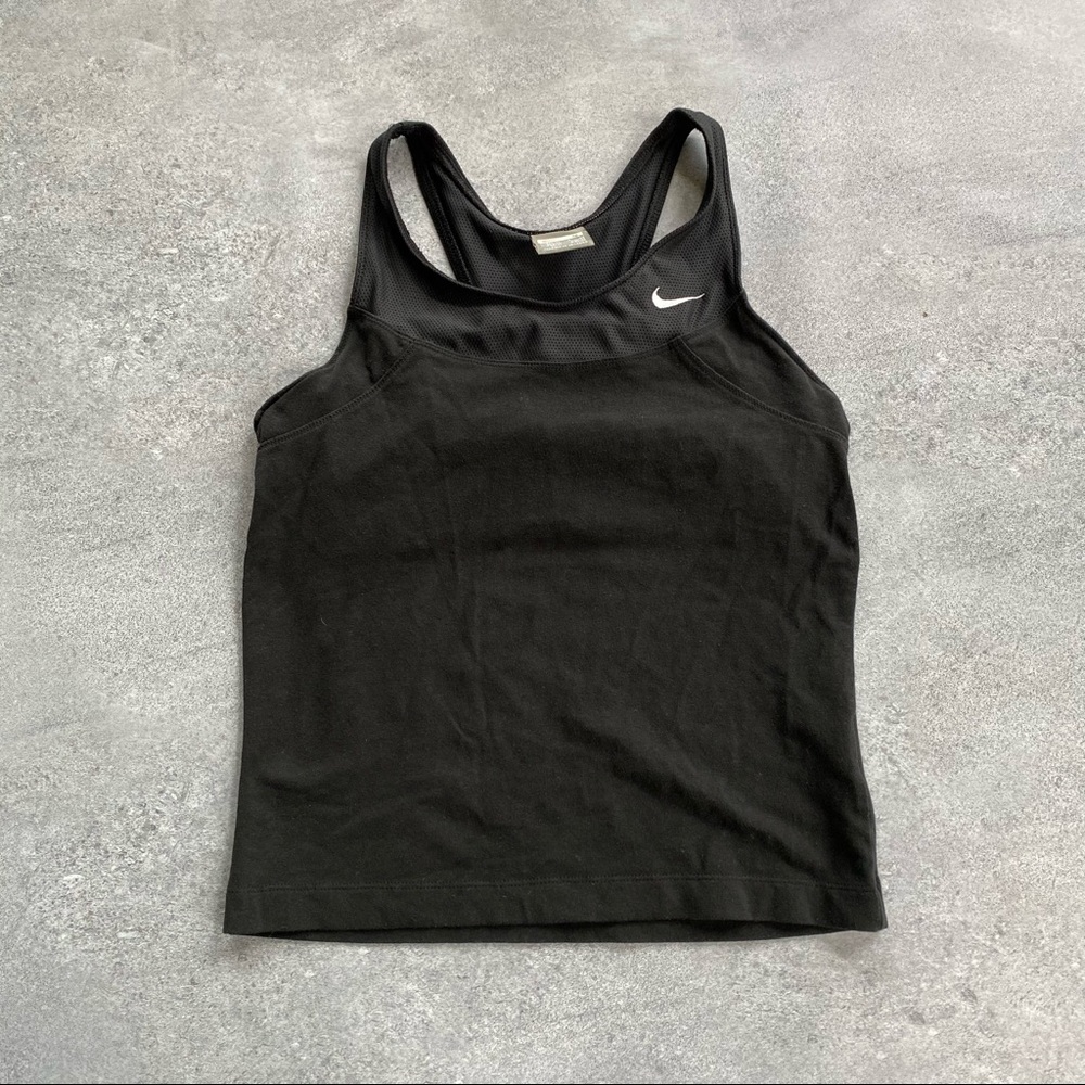 Nike Athletic Tank Top Black Sz S